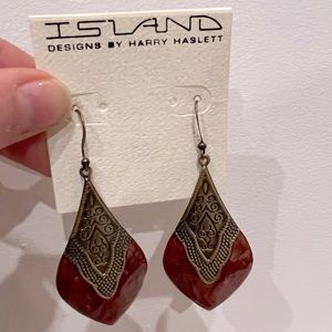 Artisan Island Designs by Harry Haslett stunning earrings.